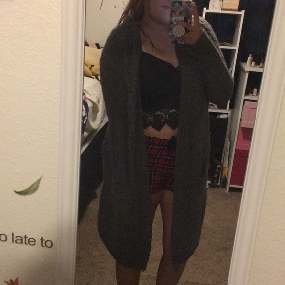 AE Cardigan Sweater Hoodie. - Picture 6 of 7